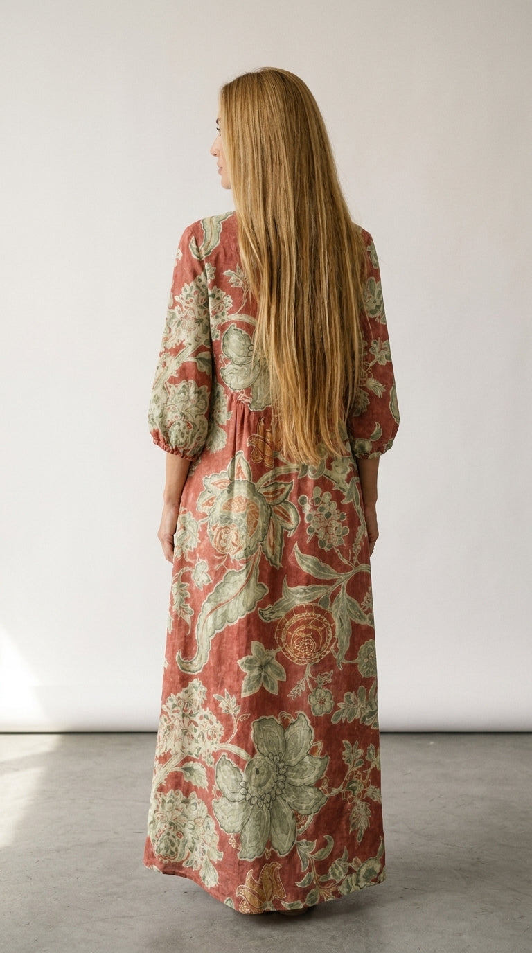 Talia | Floral Print Casual Dress