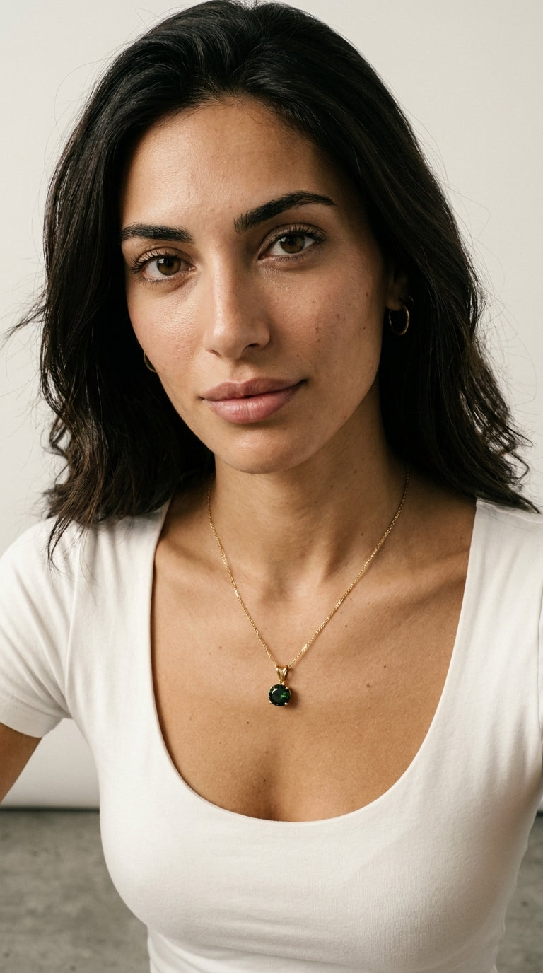 Crystal | Collier Diamant Or