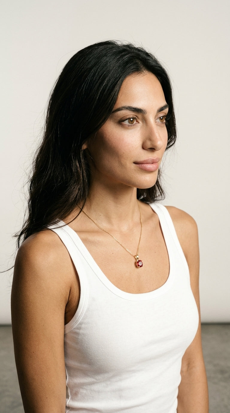 Crystal | Collier Diamant Or
