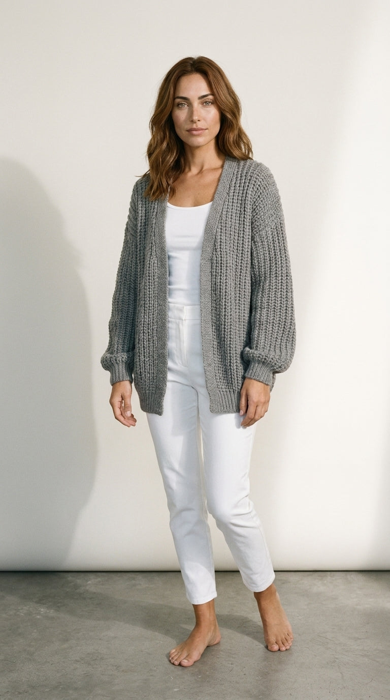 Cozy | Cardigan Oversize en Maille