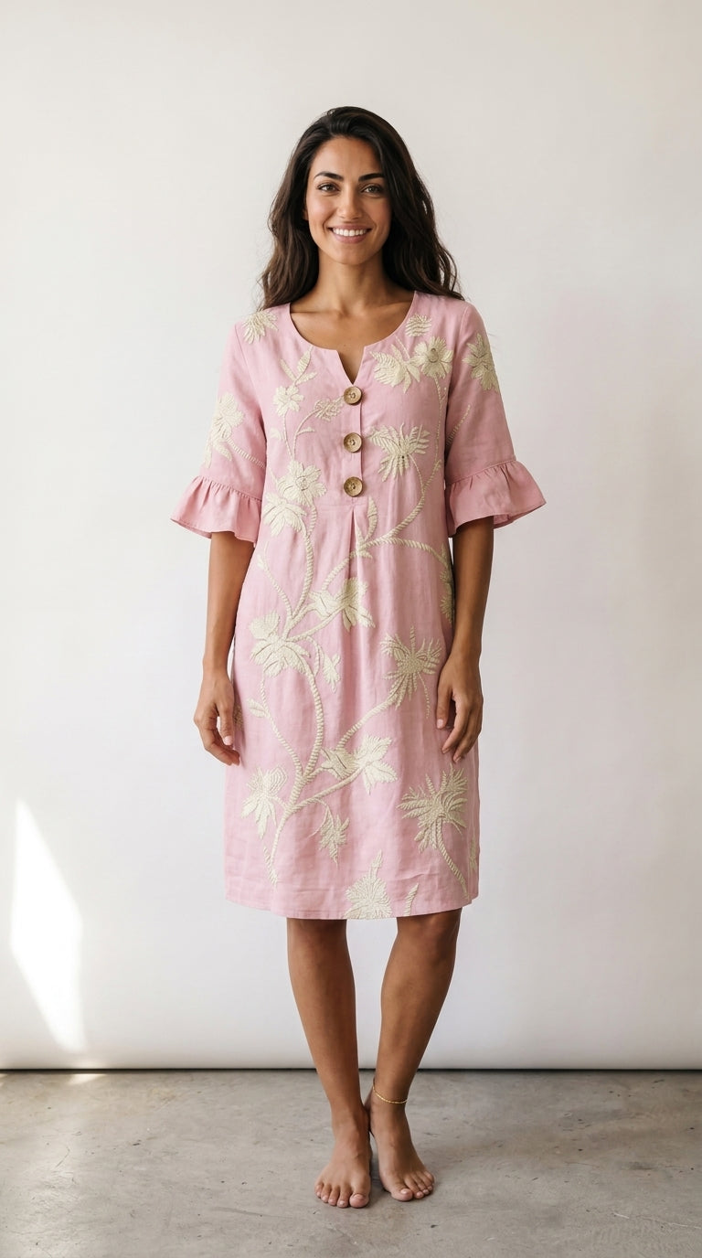 Noa | Floral Print Casual Dress