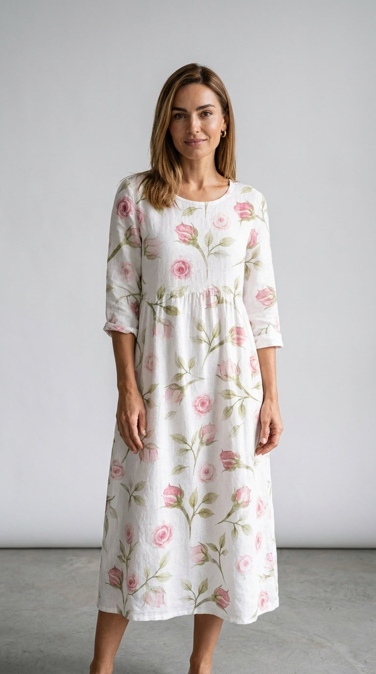Freya | Floral Print Casual Dress