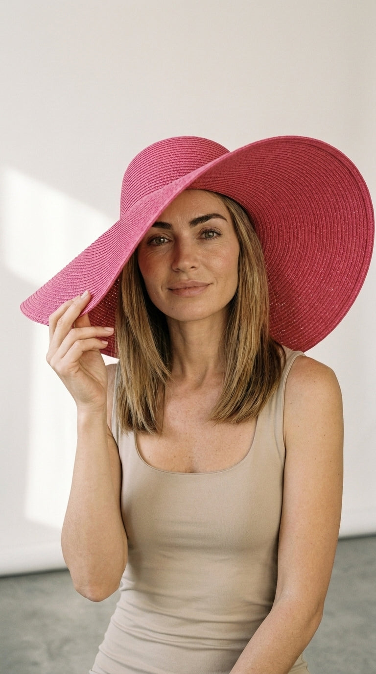 Riviera Noir | Chapeau Oversize