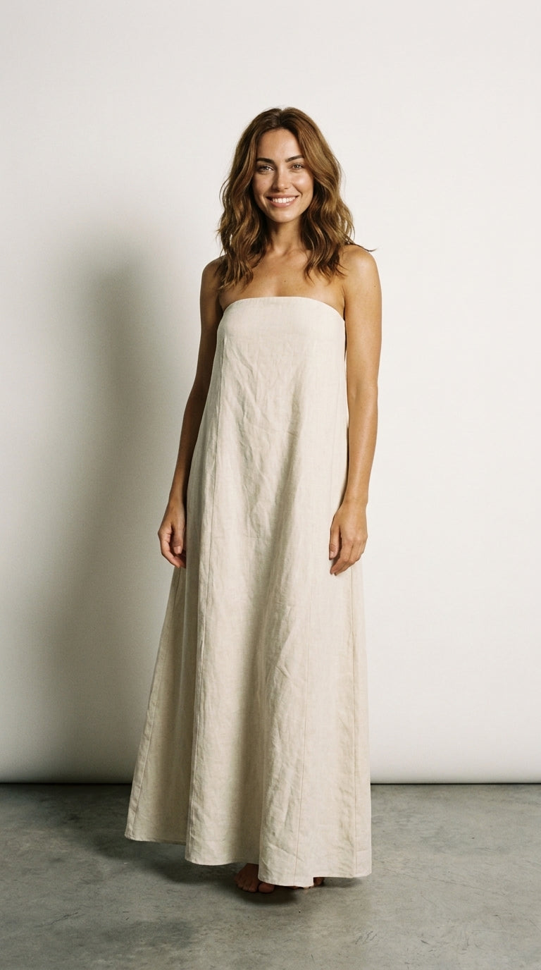 Strapless Flow | Flowy Dress