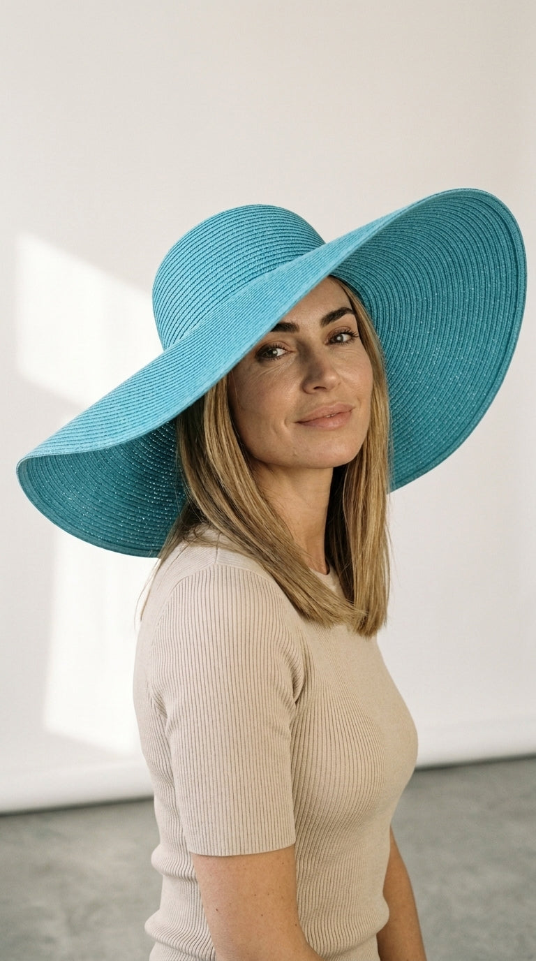 Riviera Noir | Chapeau Oversize