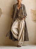 Giulia | Conjunto bohemio fluido con capas